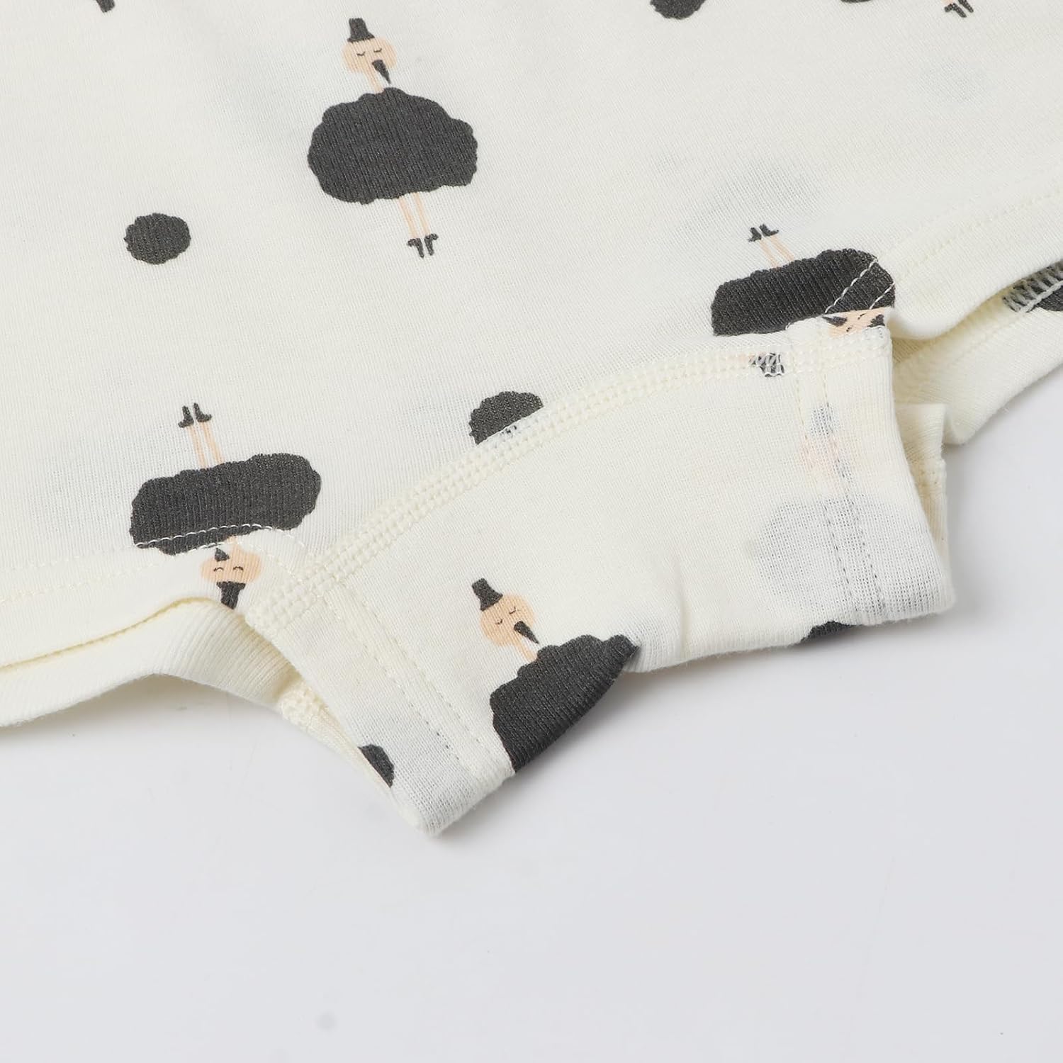 Girls Tank top Undershirt Set with Briefs, 6 Piece Pattern Collection Soft Matching Cotton Cute Carton Printing