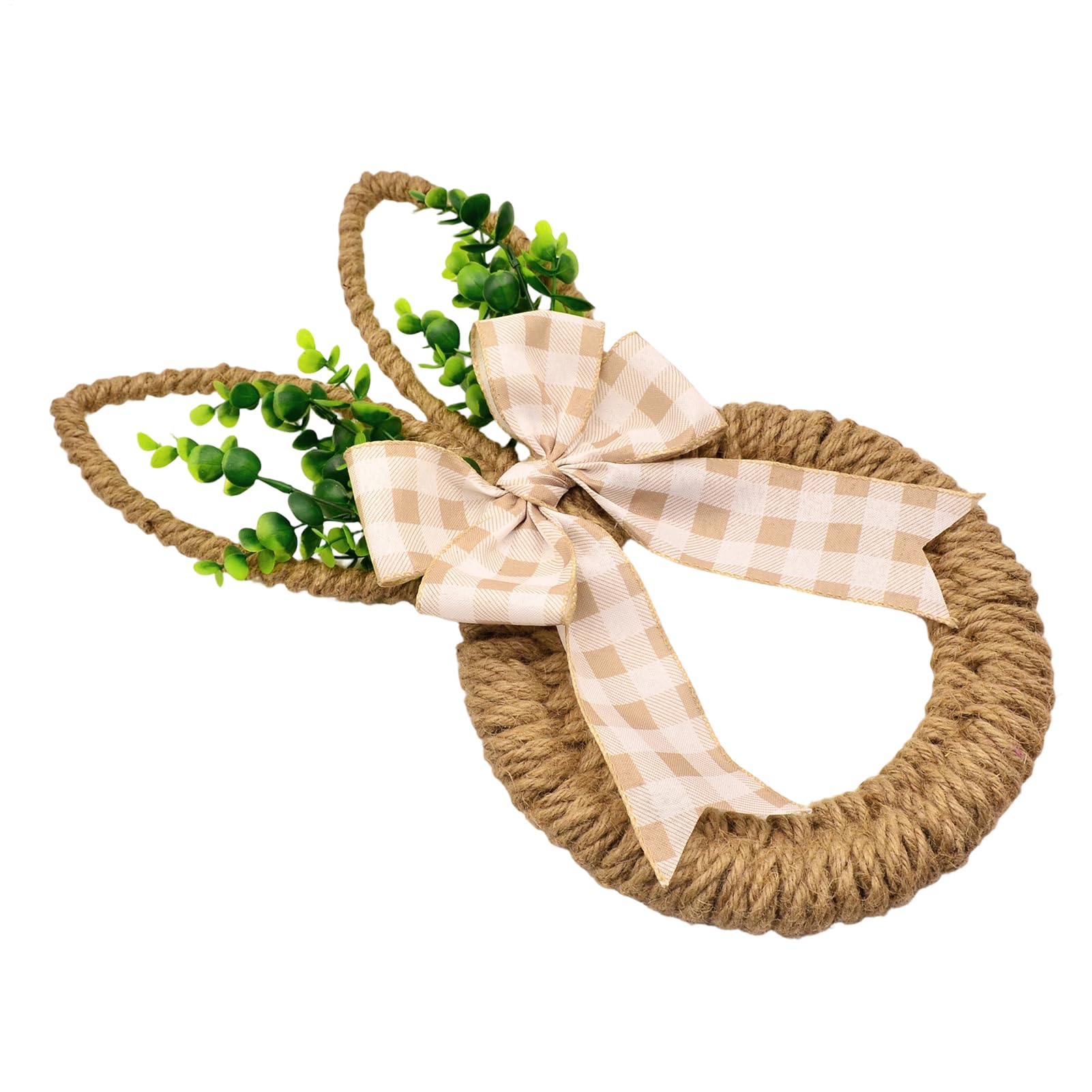 Guirlande en forme de lapin couronne de porte maison et mariage