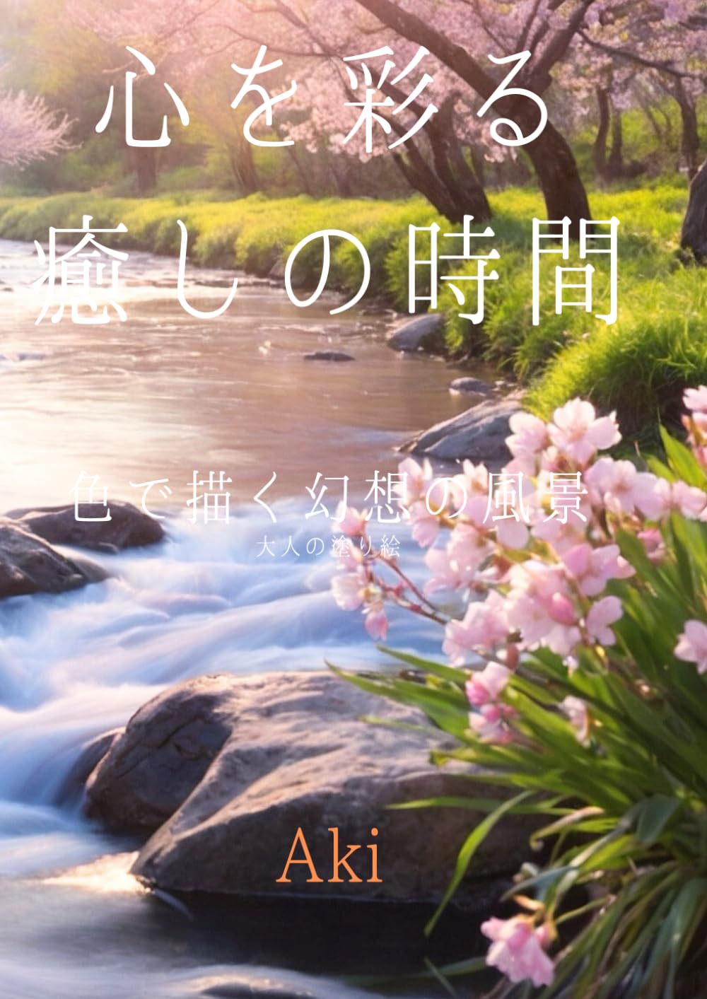 心を彩る癒しの時間: 色で描く幻想の風景:大人の塗り絵 (Tranquil Lines)