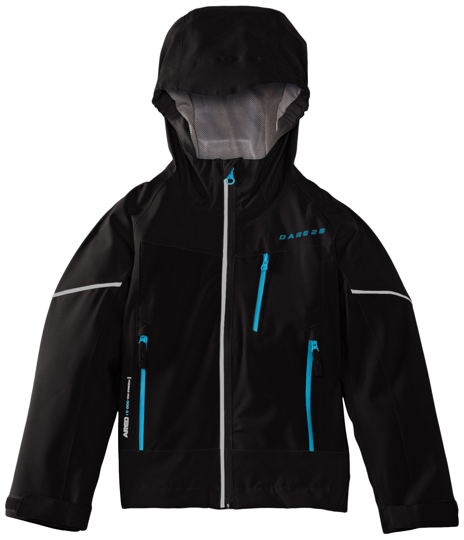 Dare 2b Kids Absorb Waterproof Jacket - Black, 34 Inch