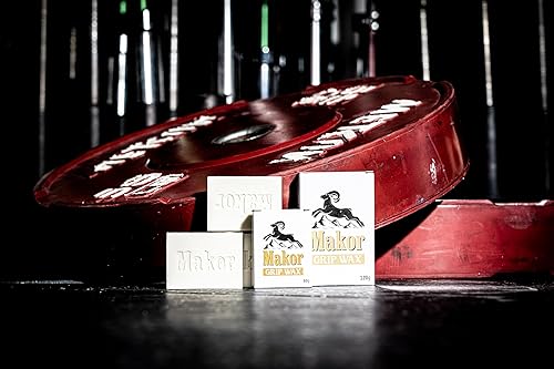 Miniatura 6 de MAKOR GRIPWAX - Barra de dominadas todo en uno con potenciador de agarre de 2.12 oz, anillos, pesas rusas, mancuernas para crossfit, F45, Hyrox,