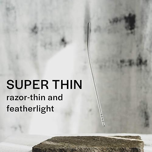 Miniatura 3 de Circle of Drink - Nativa Original Yerba Mate Bombilla (pajita de té filtrada) - 6 pulgadas  6.1 in (acero inoxidable)