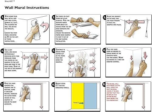 Miniatura 5 de Niwo ART - Super Mario A, mural de pared para habitación de los niños Papel tapiz autoadhesivo grande (96 x 144 pulgadas)