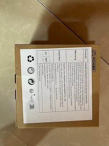 Miniatura 10 de POWER GUIDANCE Soporte de pared y techo para correas de suspensión, anillos de gimnasia, columpios de yoga y banda de resistencia para hamaca