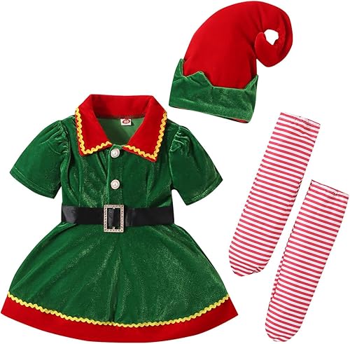 FANCYINN Vestido tutú de tul de princesa de terciopelo para niña pequeña, falda de malla de manga larga 0M-5T