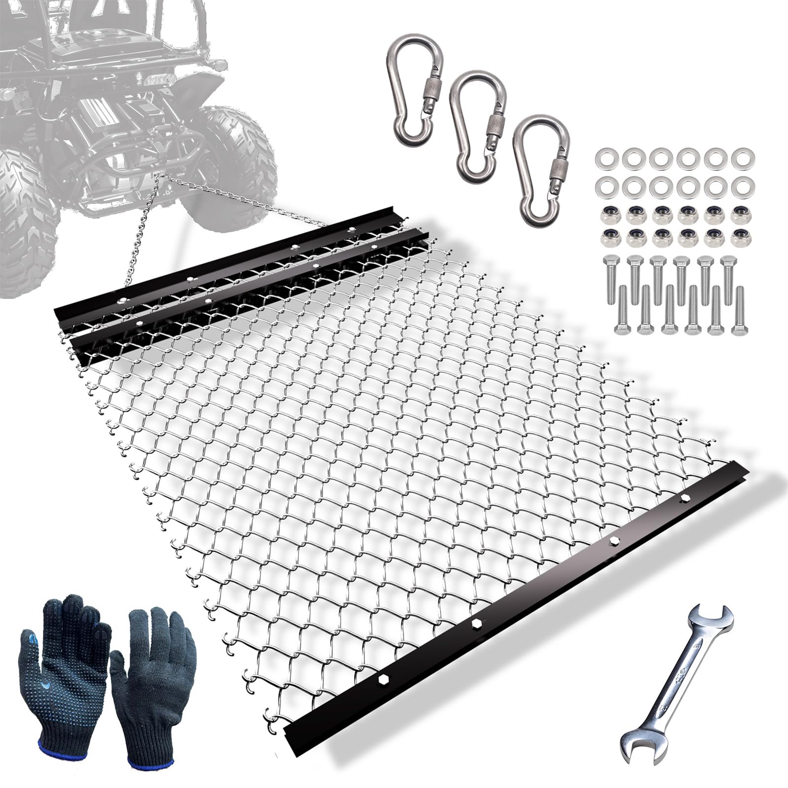 Homemade Driveway Drag Harrow Harrow Rake KFFKFF Driveway Drag 67.7