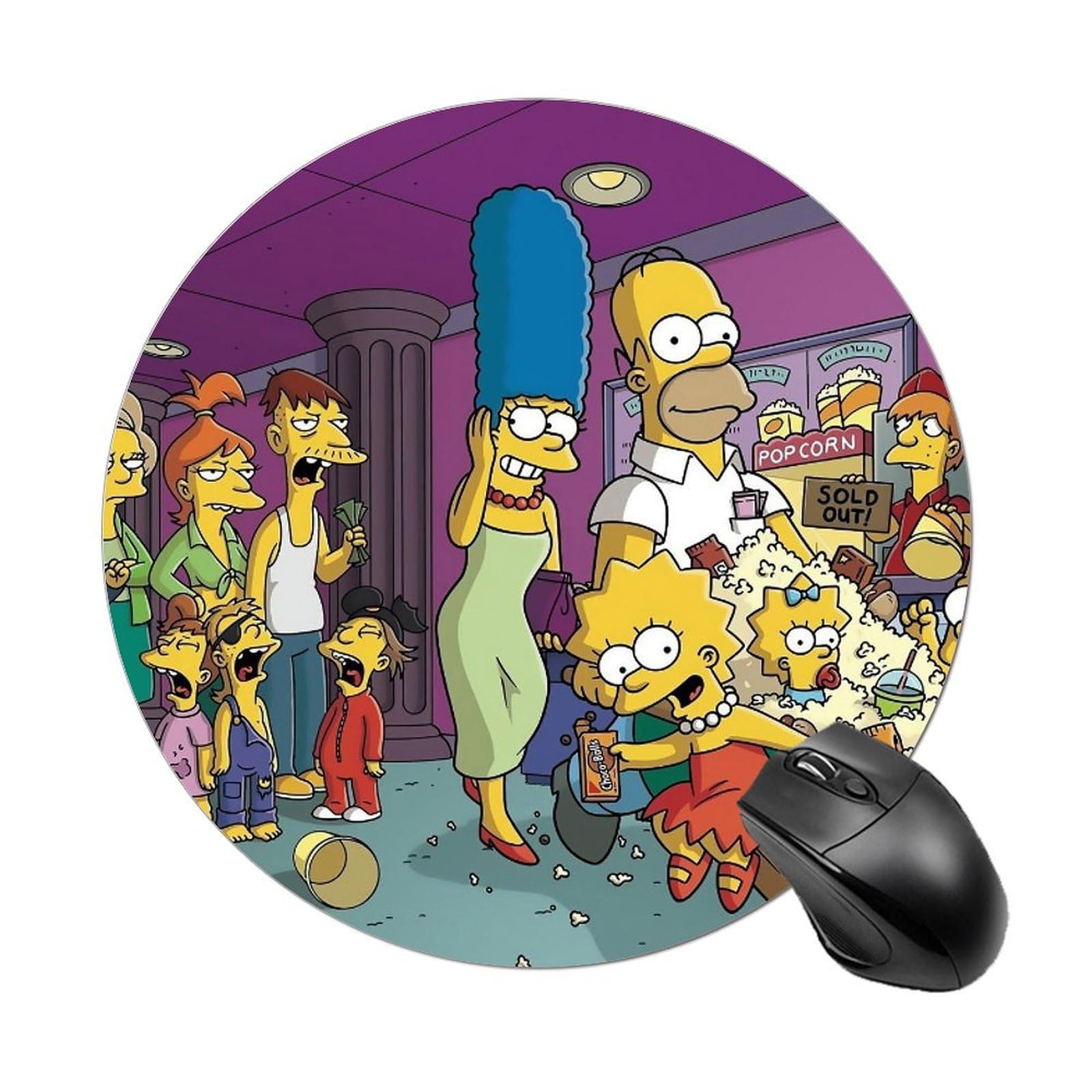 Amazon.co.jp: マウスパッド ザ・シンプソンズ かわいい キャラクター