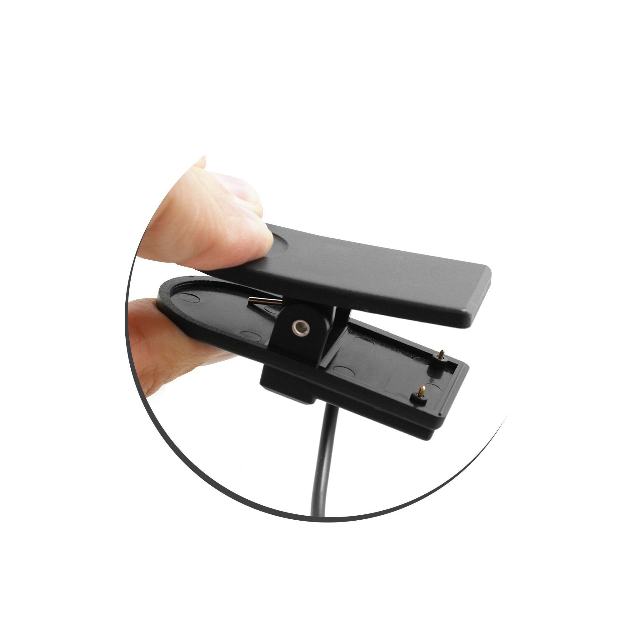 Garmin Chargeur USB à Pince pour Montres Forerunner (310XT, 405, 405CX, 410, 910XT