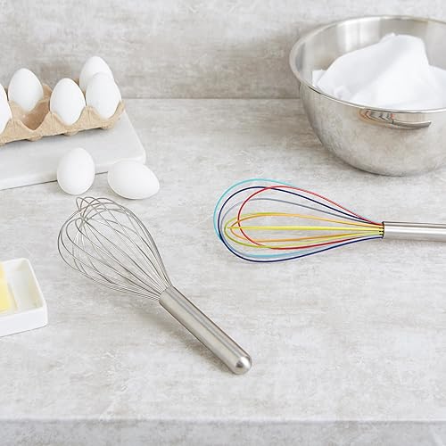 Miniatura 2 de RSVP International Endurance - Batidor de globo grande, herramienta de cocina multiusos, diseño ancho para mezclar baterías, salsas sobre el calor,