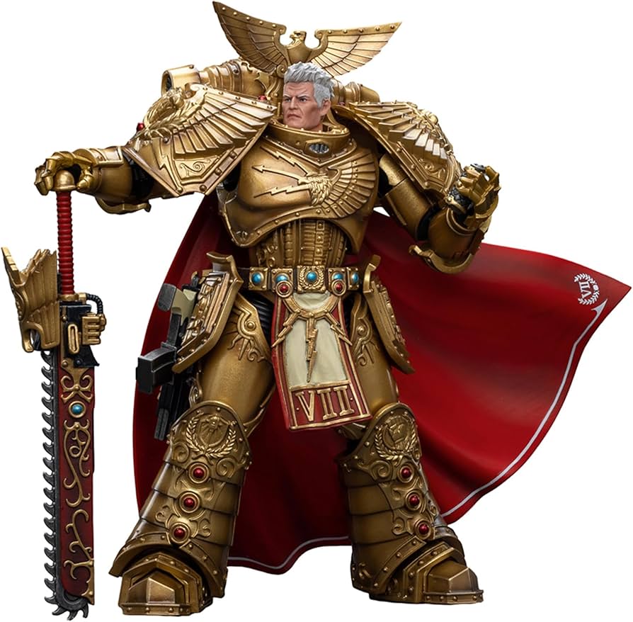 JOYTOY ウォーハンマー40K ROGAL DORNフィギュア Amazon.com: JOYTOY Warhammer 40k Imperial Fists Rogal Dorn