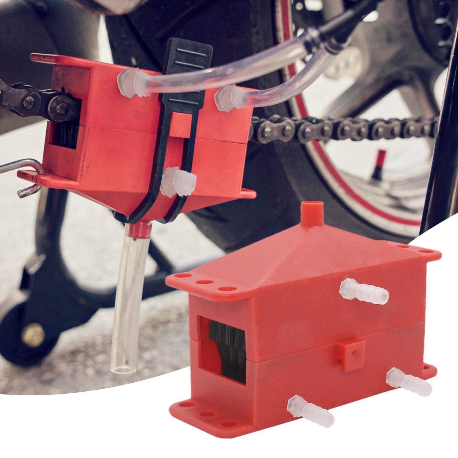 Macchina Per La Pulizia Della Catena Della Bicicletta, Kit Di Attrezzi Per La Pulizia Della Catena Di Moto Dispositivo Per Lubrificante Per Catene Di Moto