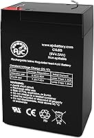 Vista 1 de AJC Batería compatible con ExpertPower EXP645 6V 4.5Ah Batería de plomo ácido sellada