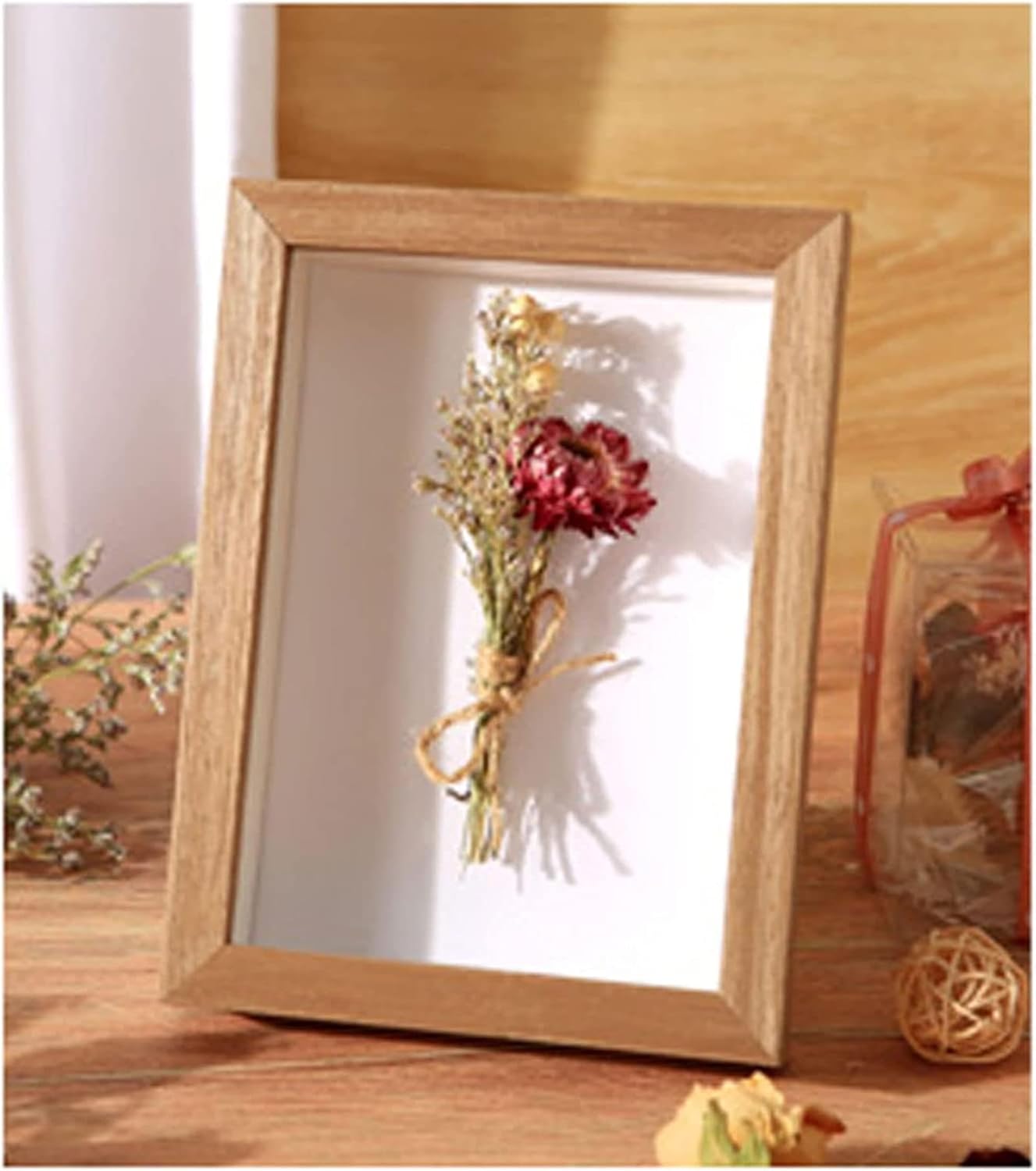 MTKSFDC Schattenbox-Rahmen 30x40cm - 3cm Tief Für Blumen & Erinnerungsstücke