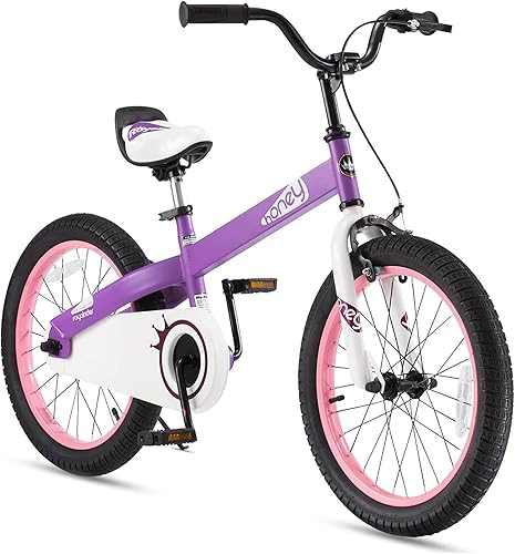 Royalbaby Bicicleta Cubetube para niños de 3 a 9 años, bicicleta para niños pequeños de 12, 14, 16, 18 y 20 pulgadas, con ruedas de entrenamiento,