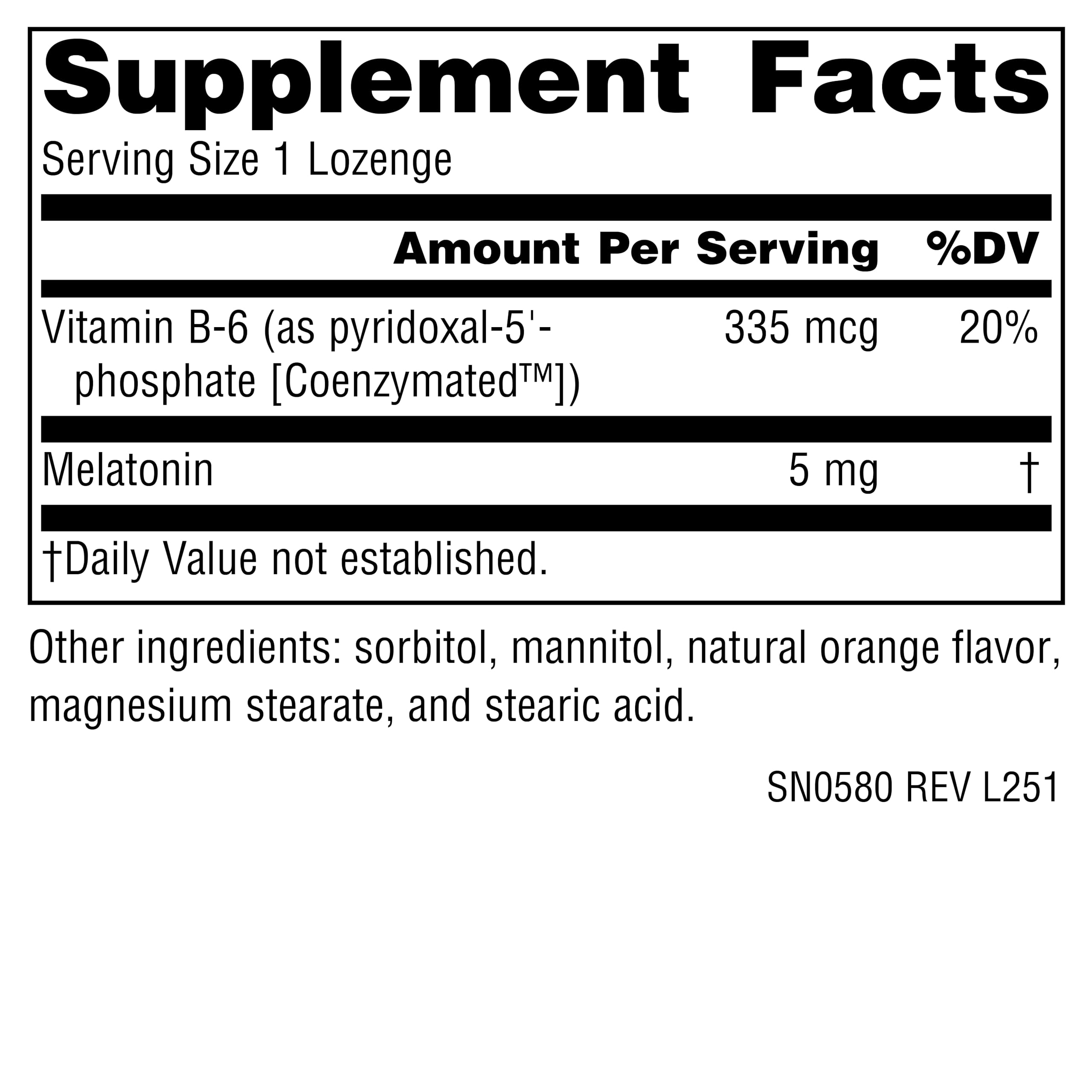 Source Naturals Sleep Science Melatonin, 5 mg - 100 Vegan Lozenges — Amazon image 2