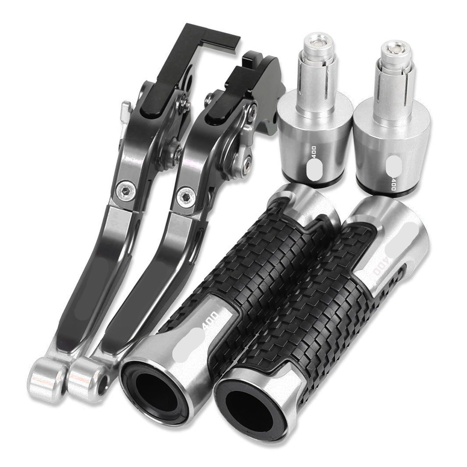 Asddllnn 2 For Cb 400 Cb400 Sf Vtec Cb400sf Cb400vtec 199-1996 1997 1998 Motorcycle Brake Clutch Lever Handlebar Handle Grips End