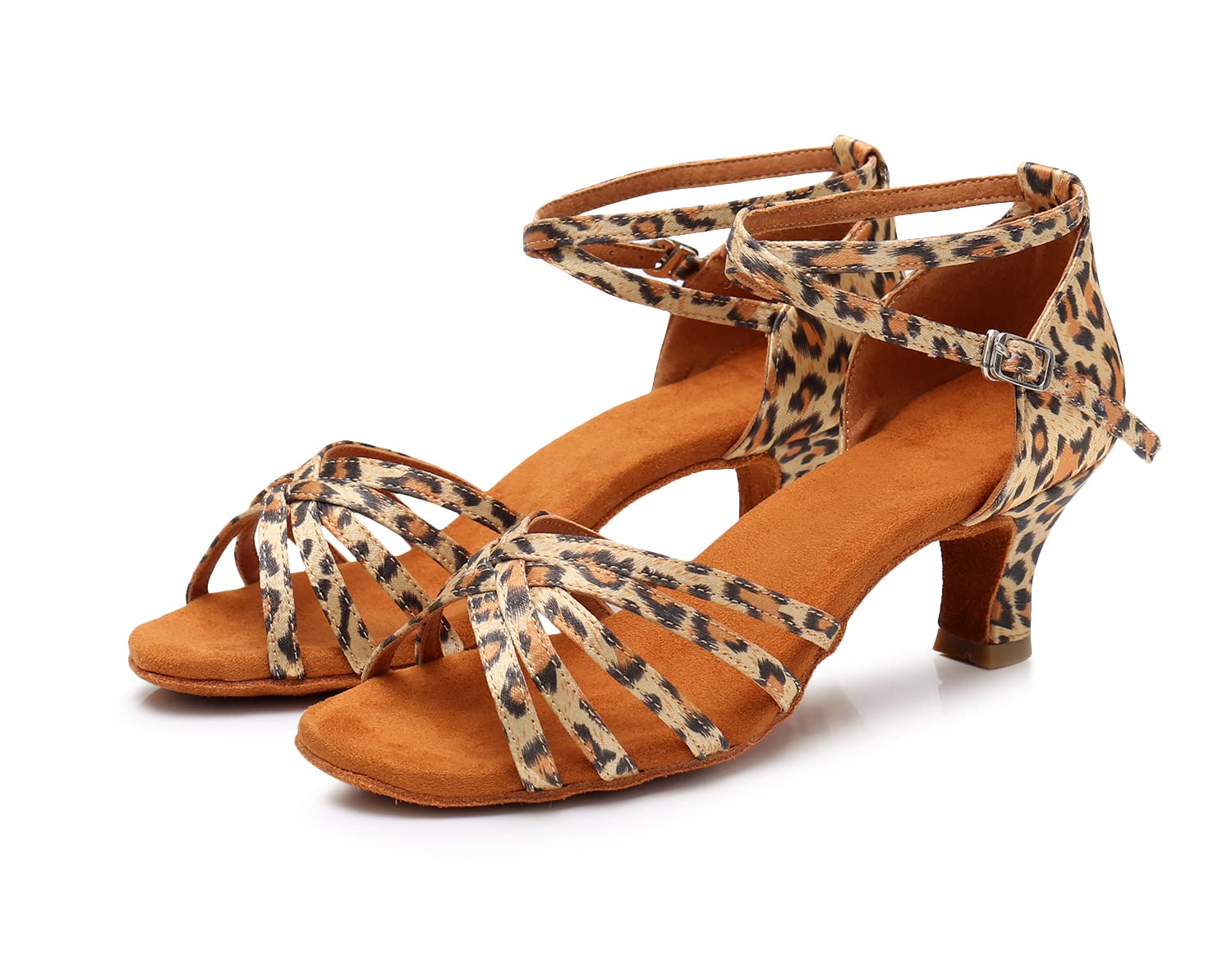 Rosefinch Zapatos de Danza Latina para Mujer Negro Profesional Zapatos de Baile de salón de Fiesta de Salsa de Baile práctica de Rendimiento Zapatos tamaño — view 17