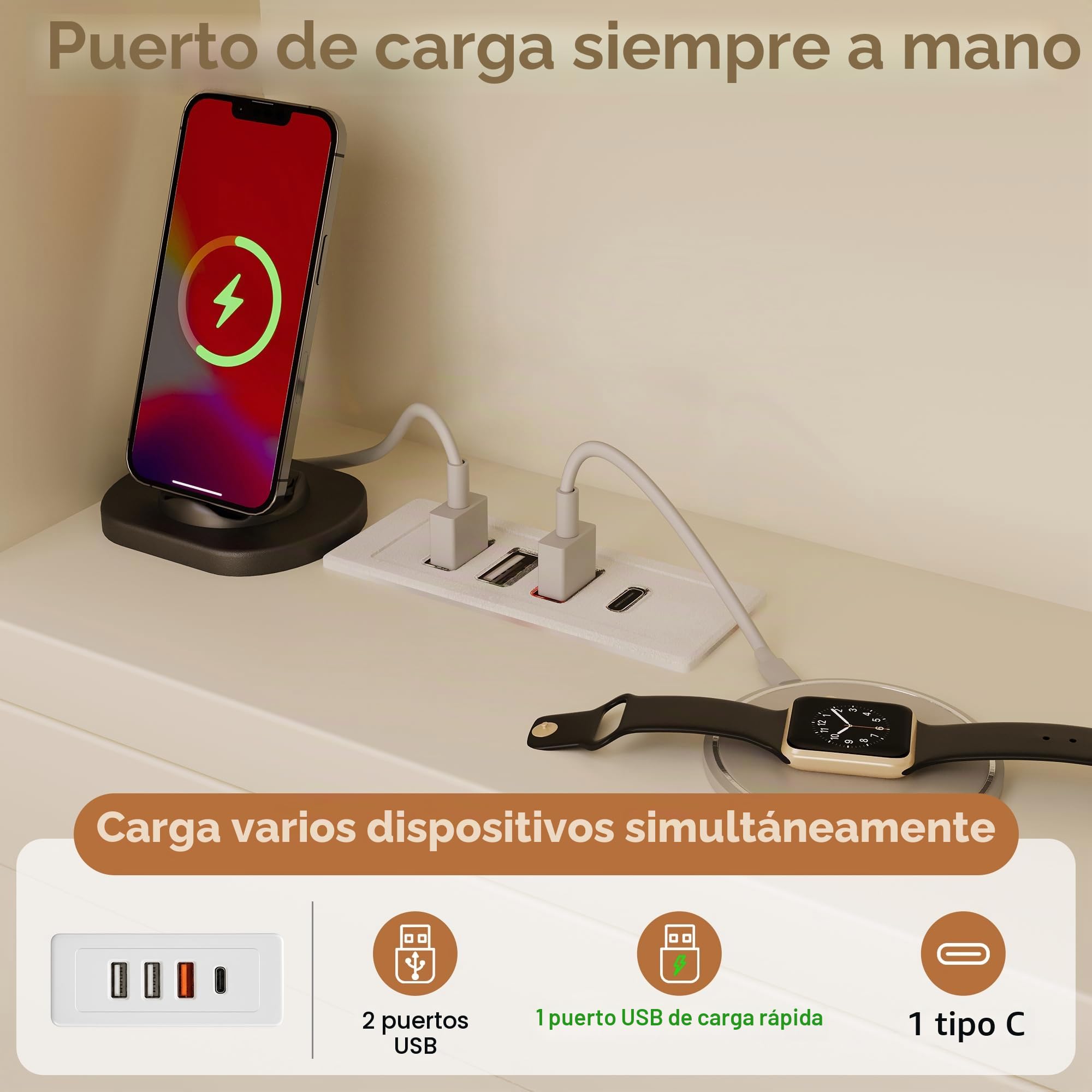 Cama individual juvenil de 90 x 200 cm, diseño que ahorra espacio con cama nido, estantes en 3 lados + estantería, 2 cajones, estructura de madera estable, sin colchón, blanco (90 x 200)