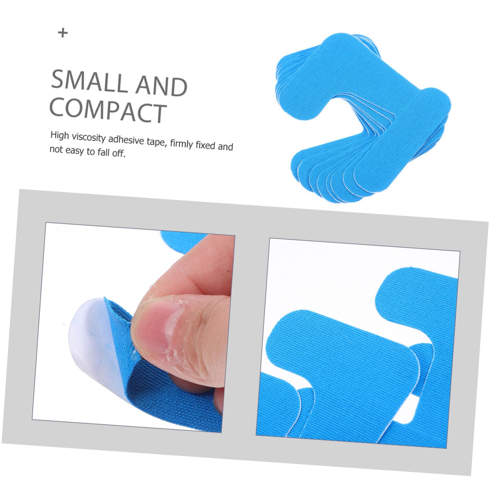 Gogogmee 10pcs Finger Bandage Fixed Support Anti-friction Tumb Patch Anti-friction Sports Finger Tape Sport Housework Anti-friction Sports Tape Stretchy Athletic Tape Protecting Tape