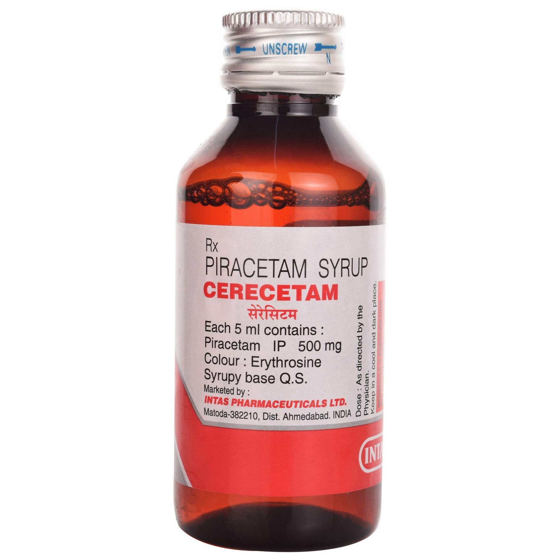 Cerecetam - Bottle of 100 ml Syrup