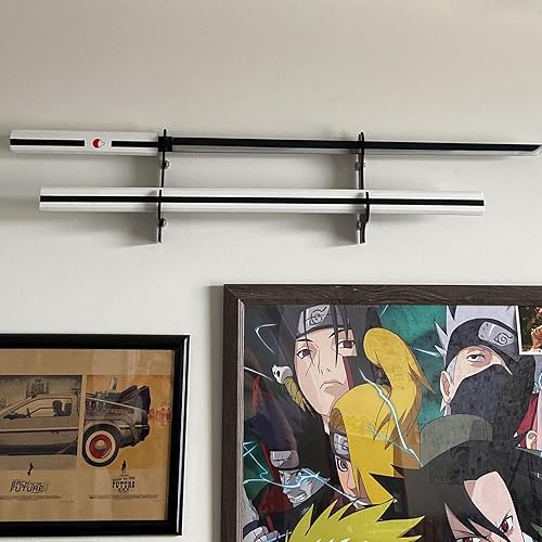 Miniatura 4 de WANLIAN - Soporte para espada, gancho para espada, acrílico de dos capas montado en la pared, soporte para espadas samurái, soporte para todas las