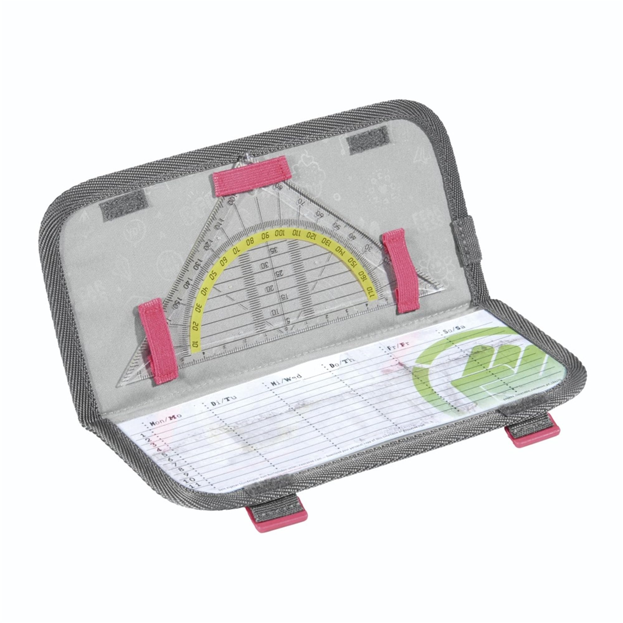 Coocazoo PencilDenzel Pencil Case, Pencil Case, Geotriangular Compartment, Schedule Compartment, Removable Pen Holder - Image 3