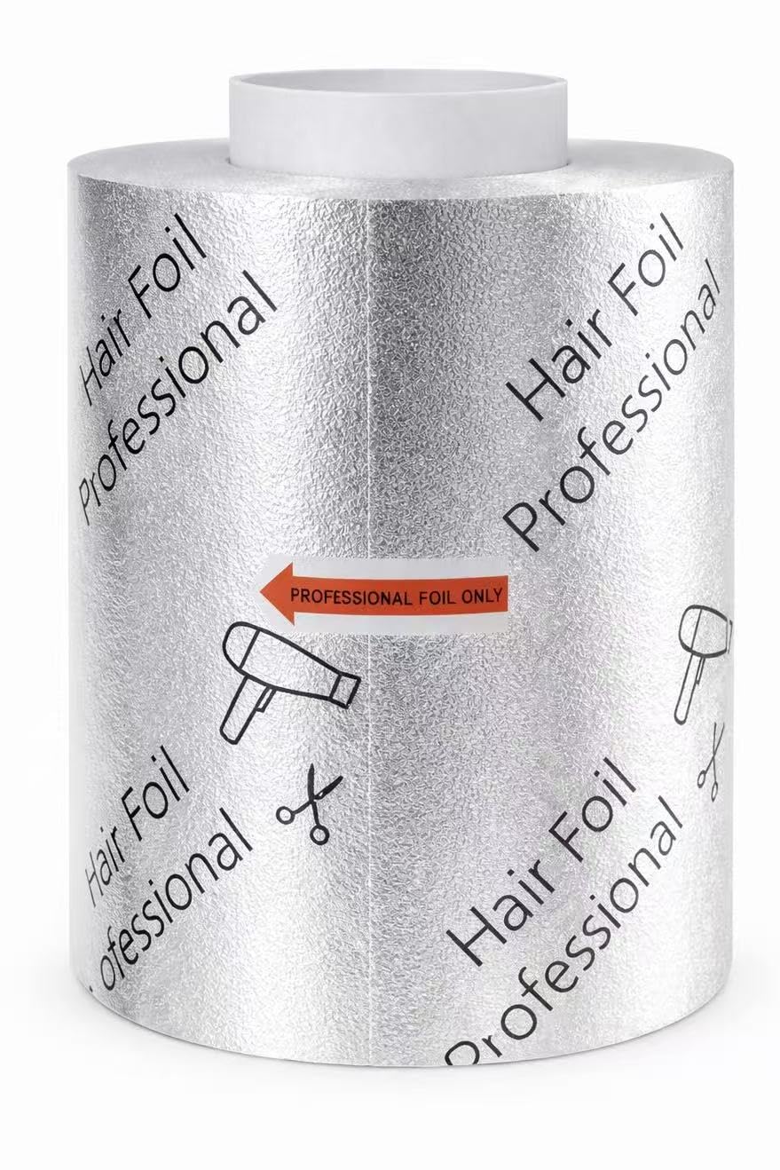 Alufolie Aluminium Foil 12 cm x 100 m x 15 my Highlights Emotion Haare Colorationszubehör (100meter Silber) 100 meter
