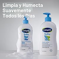 Vista 5 de Jabón y champú para bebés, sin lágrimas, sin parabenos, colorantes ni aceite mineral, 13.5 onzas líquidas (el embalaje puede variar)