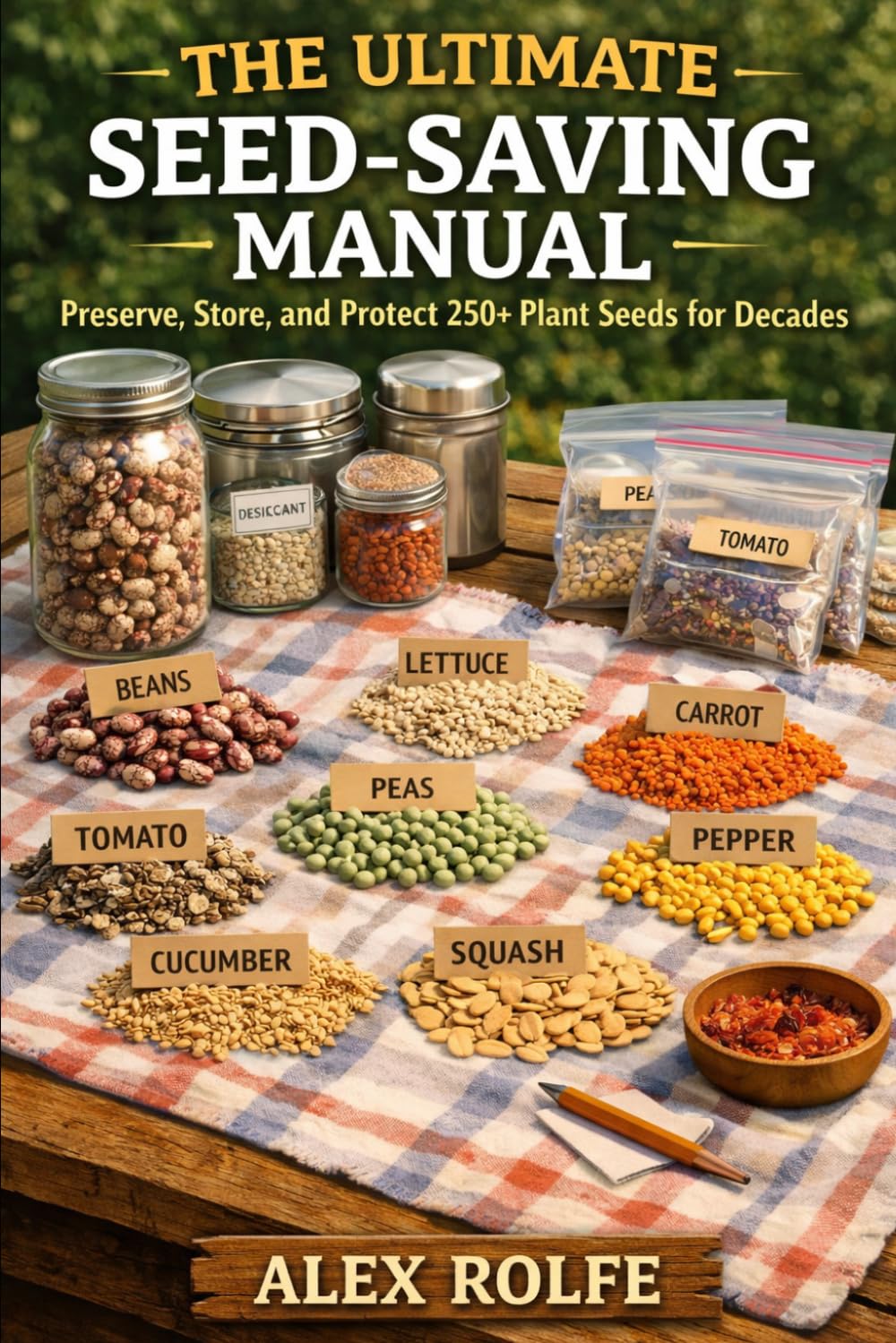 The Ultimate Seed Saving Guide: Preserve, Store, and Protect 250+ Plant Seeds for Decades (The Homestead Master Series)