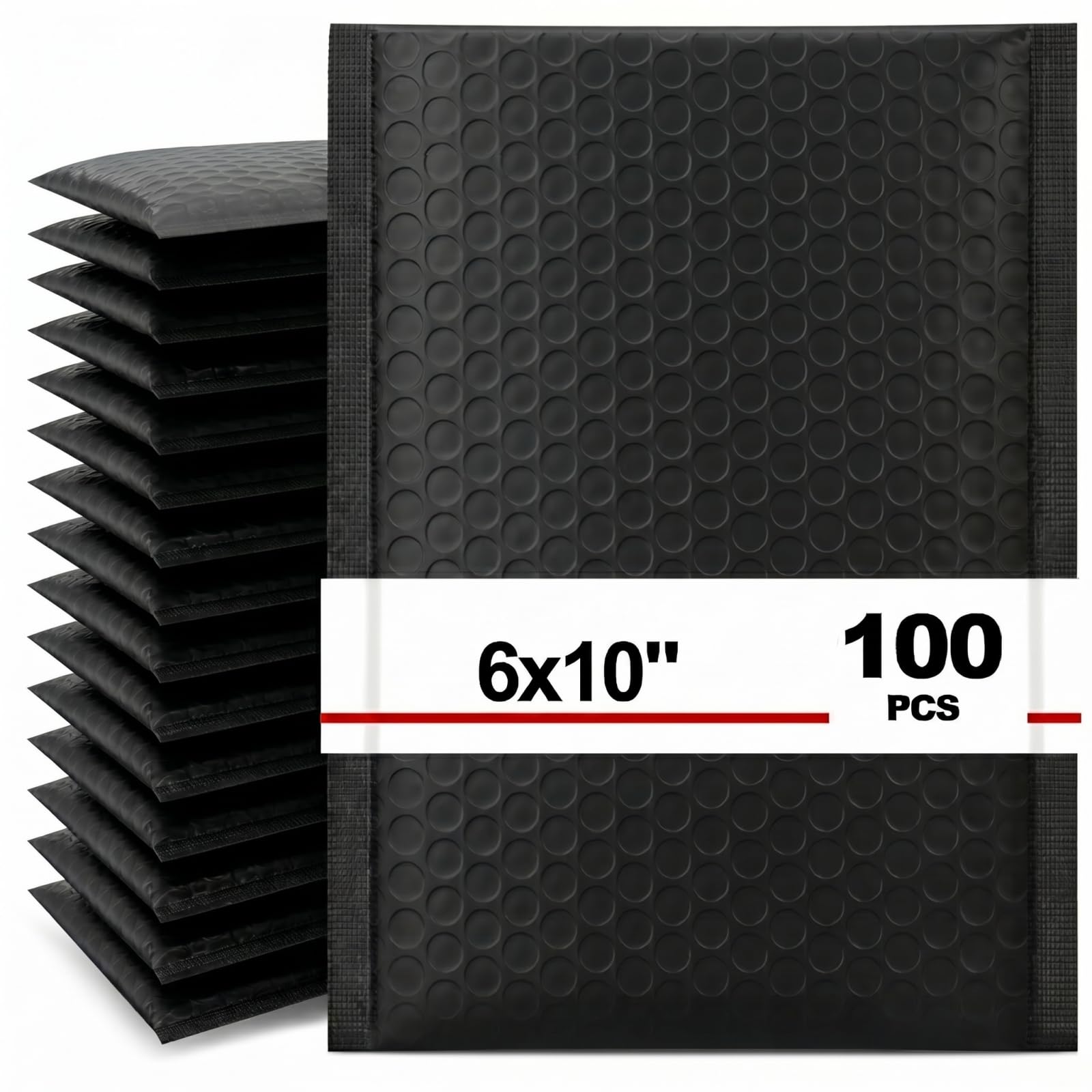 Nicunom Black Bubble Mailers 100 Pack