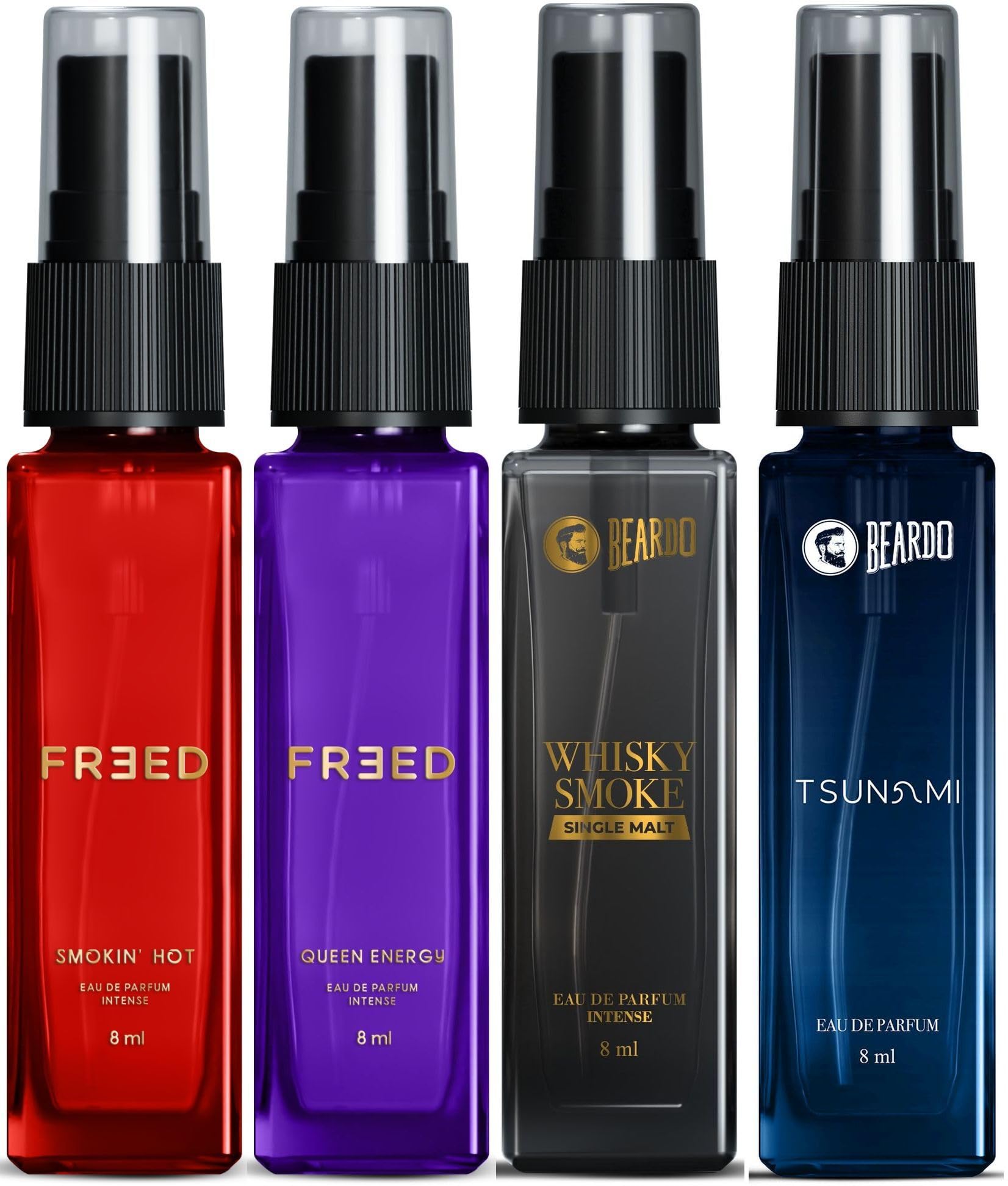Buy BEARDO Whisky Smoke Single Malt & Tsunami Perfume For Men with