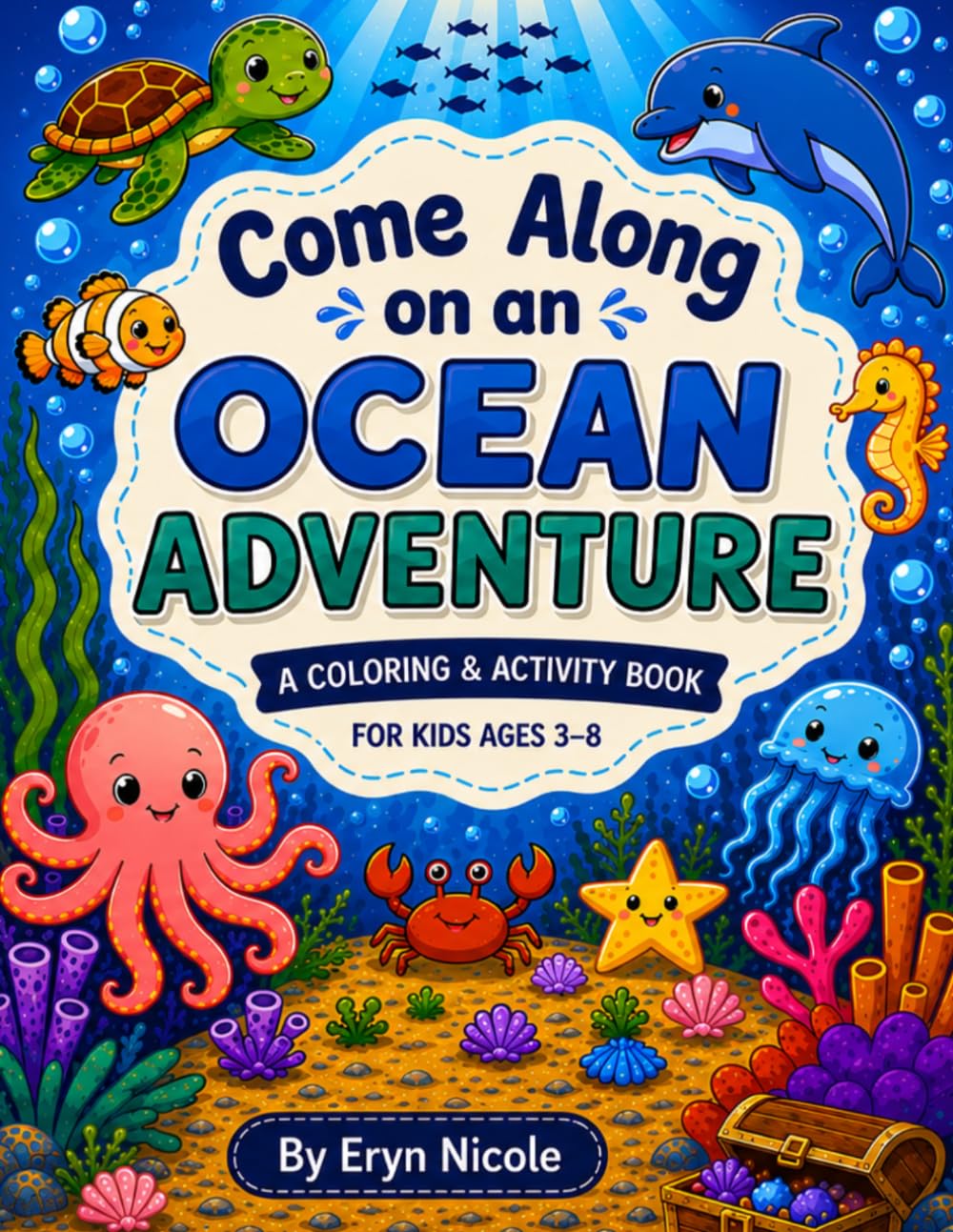 Come Along on an Ocean Adventure (Little Explorer Coloring Adventures)