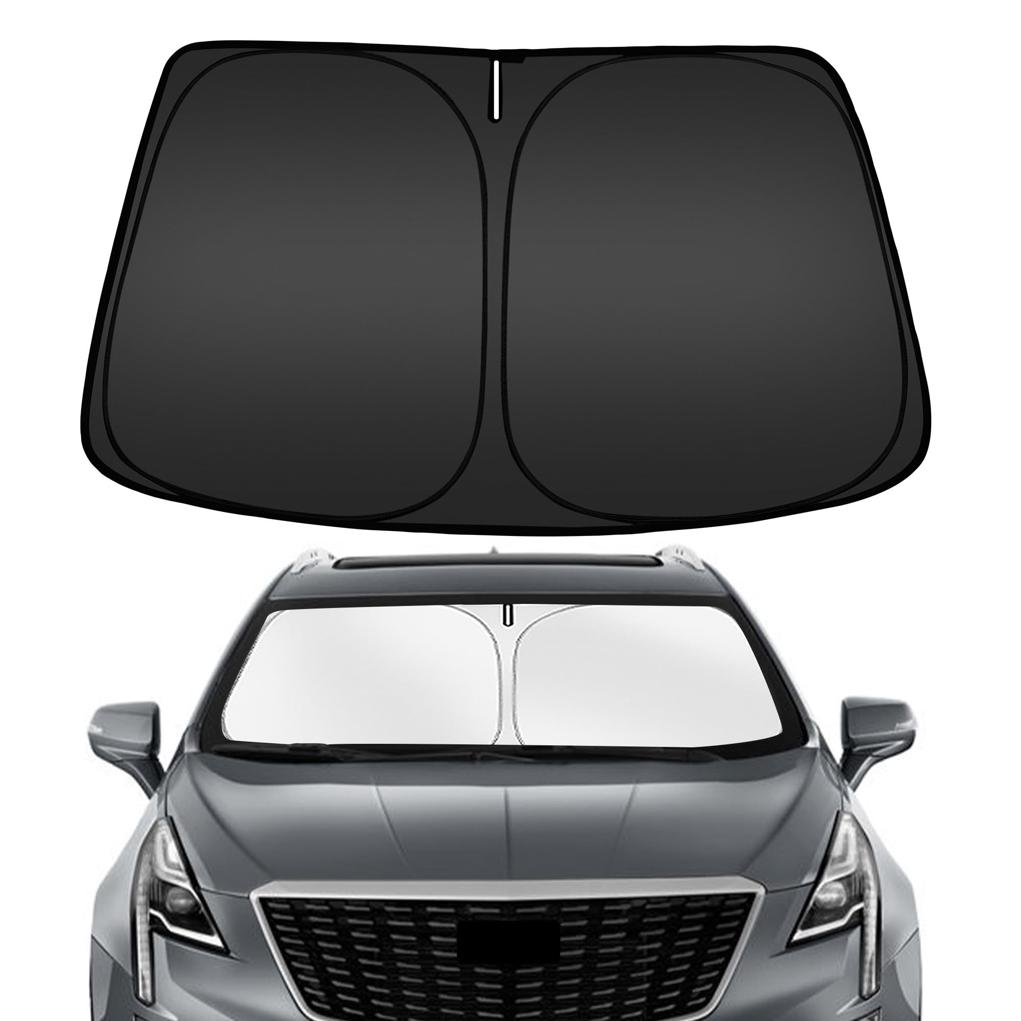 ARISMOTOR Windshield Sun Shade for Cadillac XT5 2017-2026