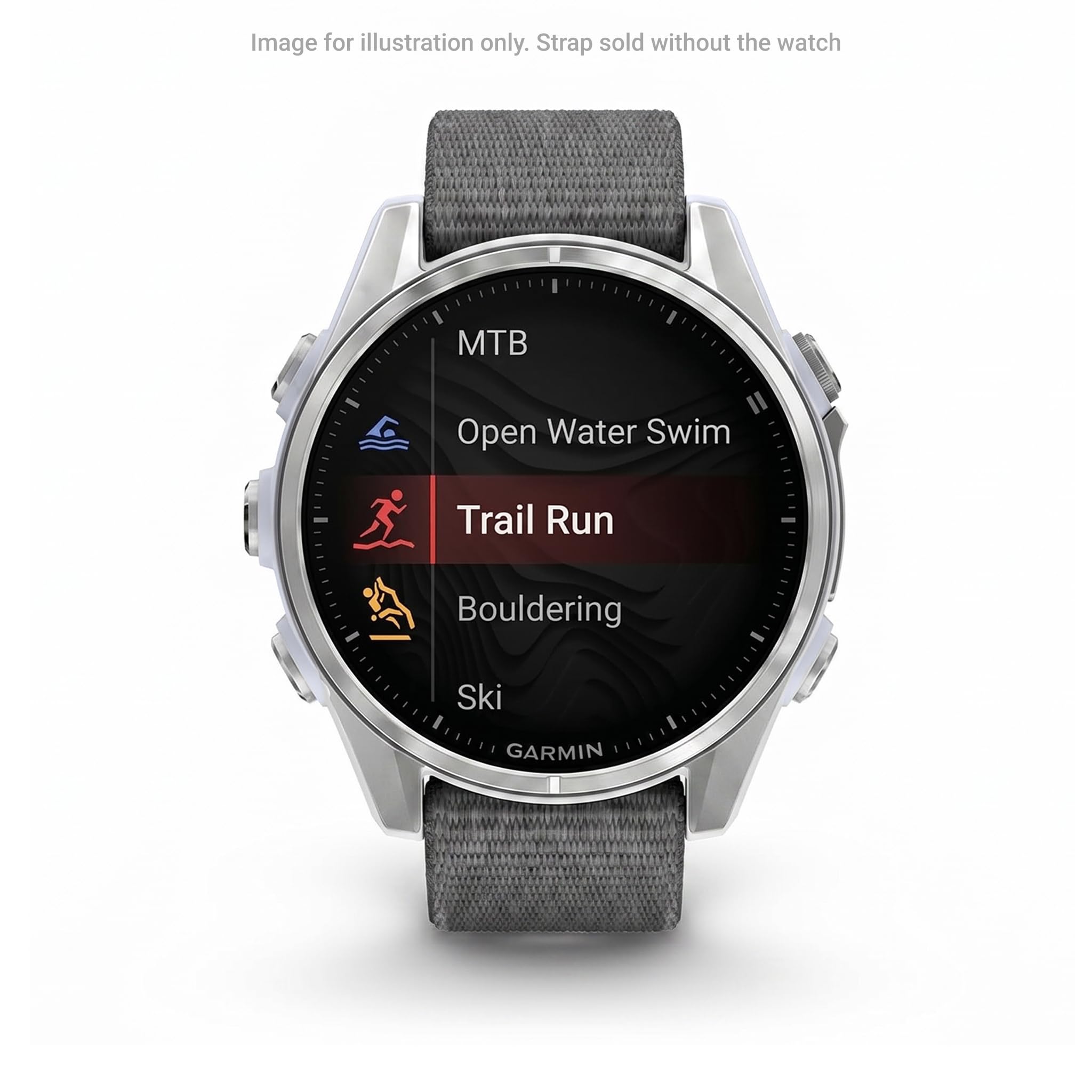 Garmin Pasek Nylonowy UltraFit 2 20mm Szary