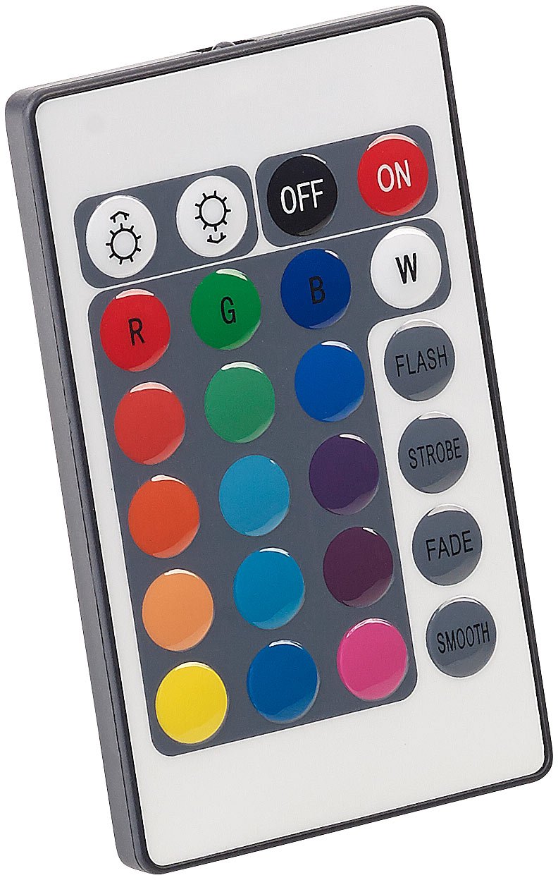 Lunartec iluminación para vitrinas: Juego de 2 LED-Iluminaciones de vidrio, 12 clips, 36 LEDs (iluminación placas cristal, para vitrina vidrio)