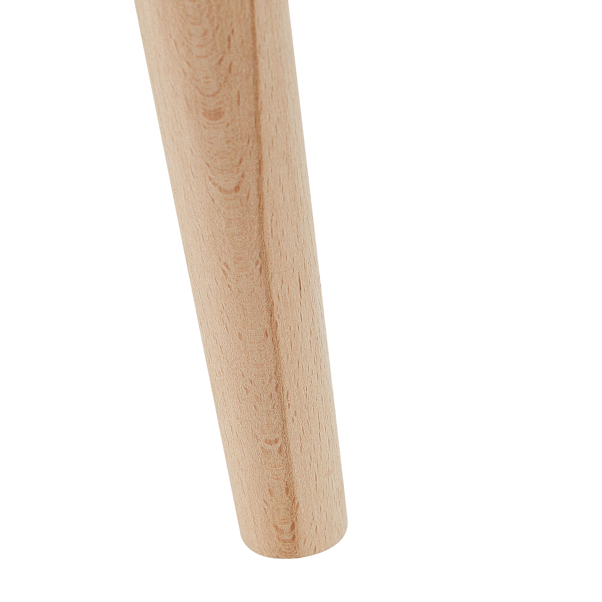 Runder Blumenbehälter in Hellbraun 3 Holzbeinen Elefantenmotiv ⌀ 25 cm Achilio