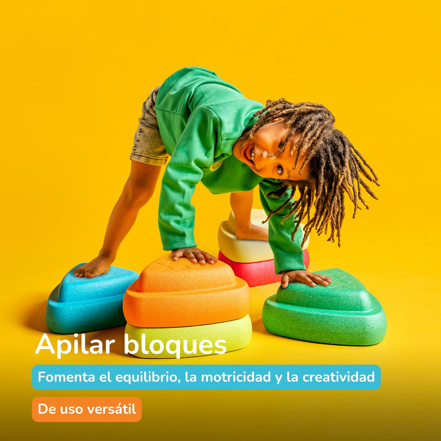 Bloques apilables de madera, adornos de bloques de construcción de elefantes, educativo, juguete Bloques apilables de madera, adornos de bloques de construcción de elefantes, educativo, juguete