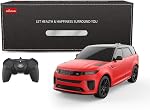 RC Range Rover Toy Car Rastar 1/24 RC Car Range Rover Sport SV Remote Control Car for Adults Boys