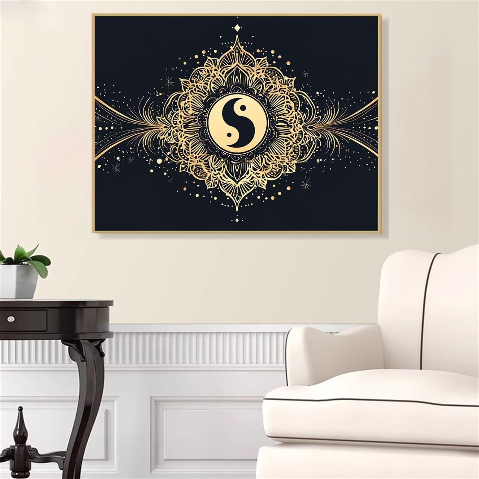 Zestawy sztuki diamentowej w japońskim stylu, dla dorosłych, malarstwo diamentowe, mandala 5D, DIY, pełne okrągłe wiertło, kryształ, sztuka i rękodzieło, dekoracja ścienna domu, 100 x 130 cm, model