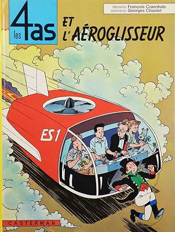 Les 4 as et l'aéroglisseur