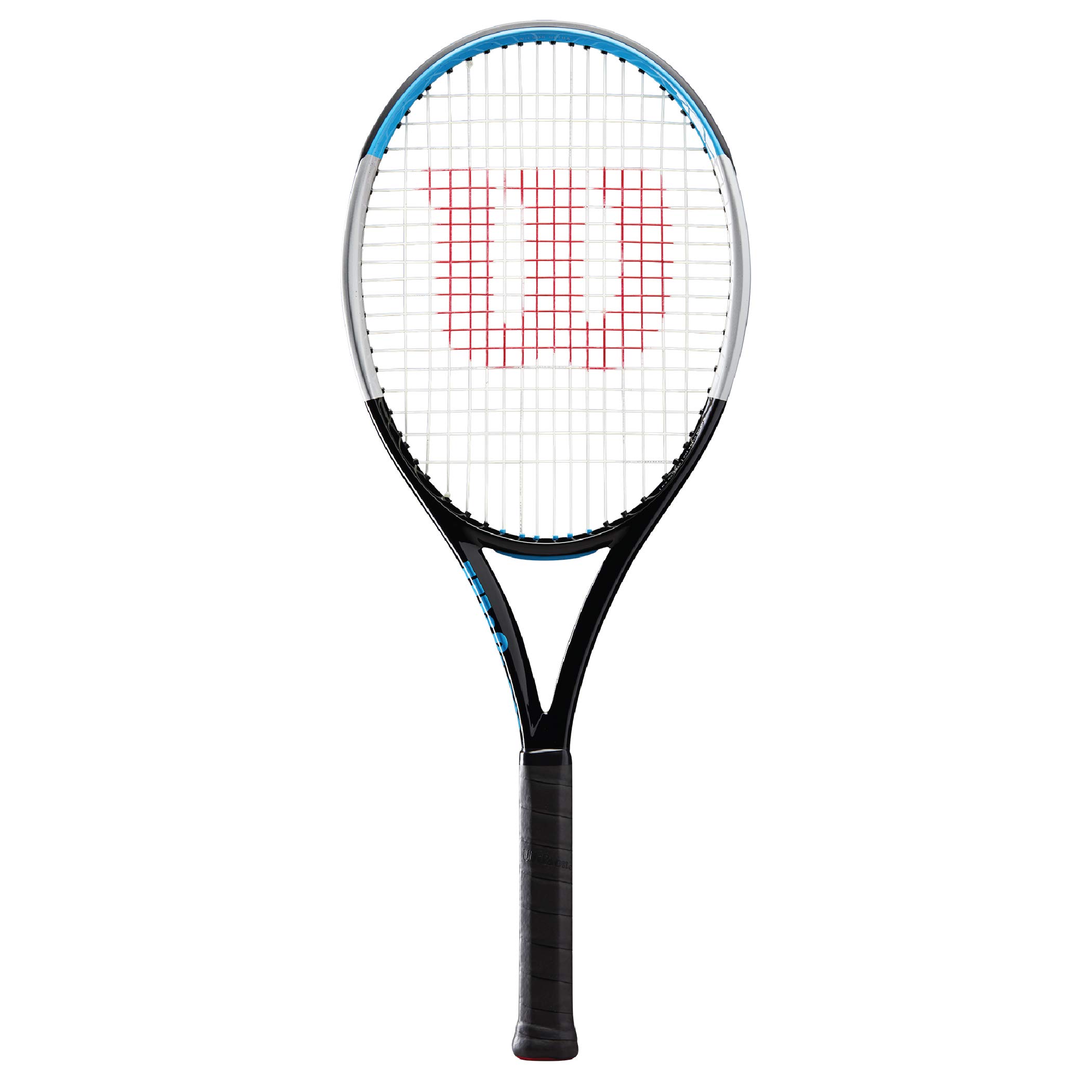 Amazon | Wilson Ultra 100 v3.0 ブラック/ブルー/シルバー テニス