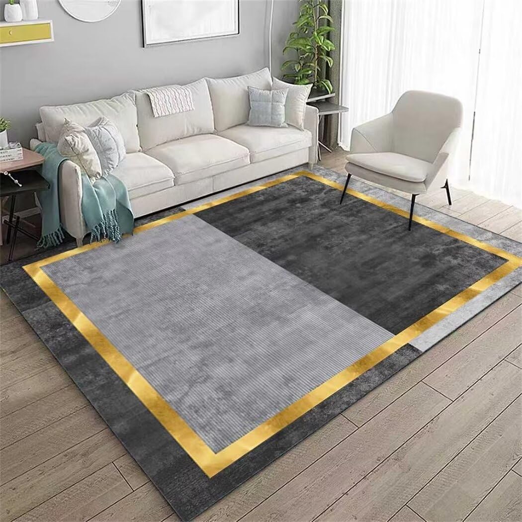 Tapis de chambre décoration anniversaire fille lavable et grand format