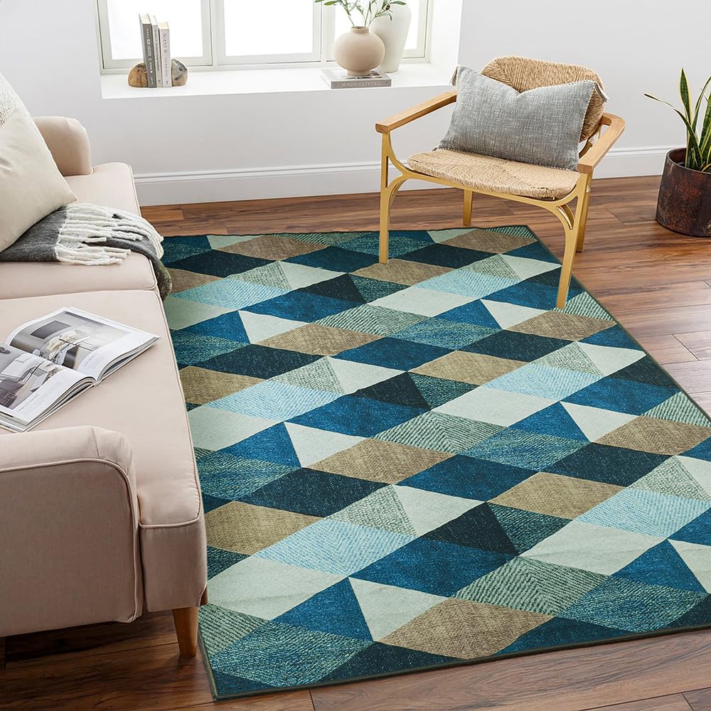 VAS COLLECTIONS ® Superfine American Bedside Runner Thermoplastic Rubber Printed 3D Jet Vintage Persian Carpet with Anti Slip Backing (3X5 Ft) (B0CKL3B5PM) Amazon Price History, Amazon Price Tracker