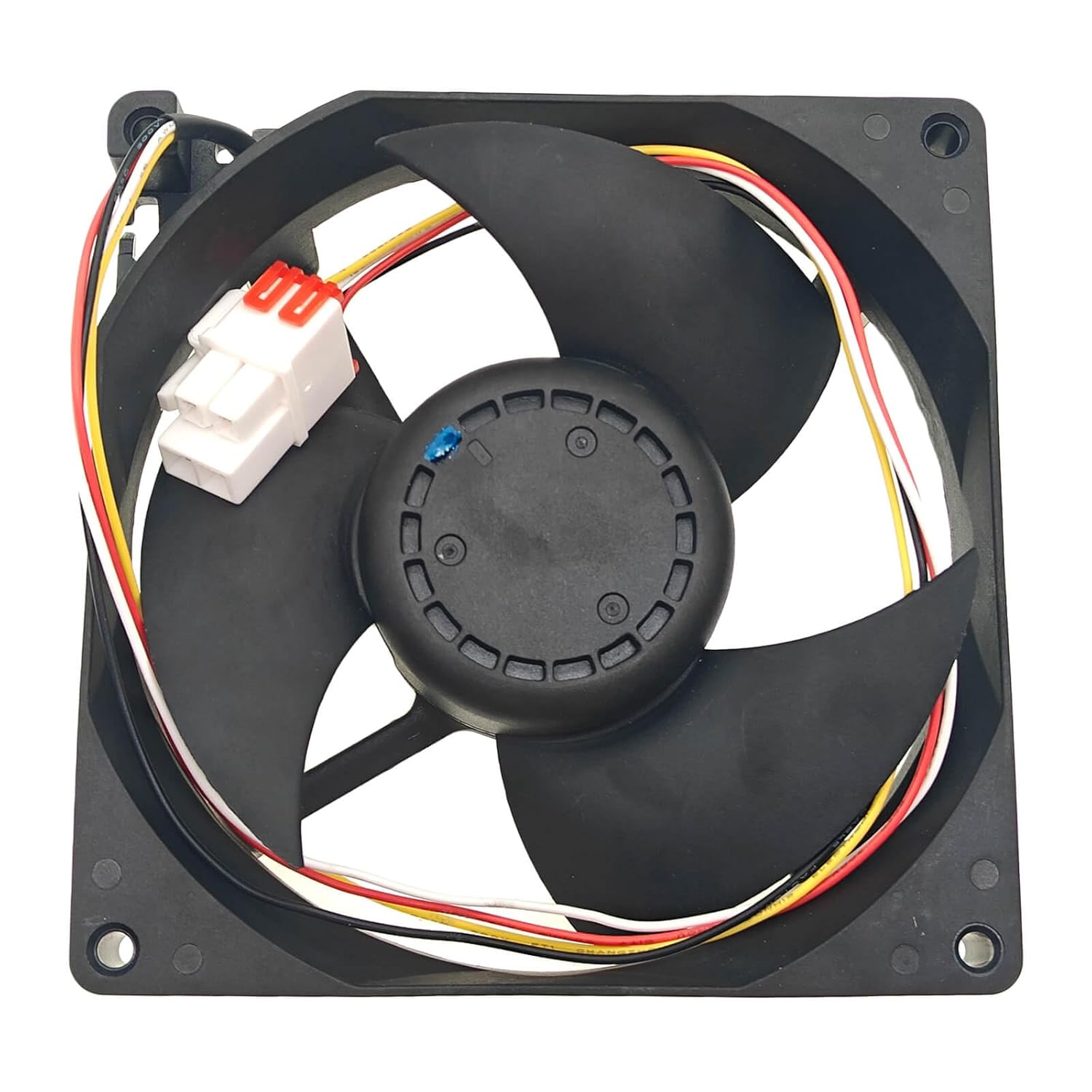 WR60X32088 Evaporator Fan Motor Replacement for GE Refrigerator Freezer – Fits PVD28BYNFS, CVE28DM5NS5, CVE28DP2NS1, CXE22DM5PS5, PGD29BYTFS – Replaces U12E12MS2CA3-57Z32, DC 12V 0.27A