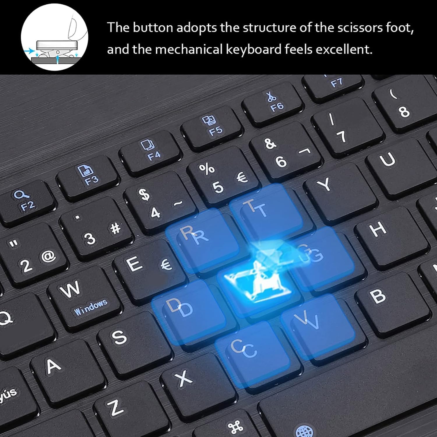 Scissor Switch Key Mechanism