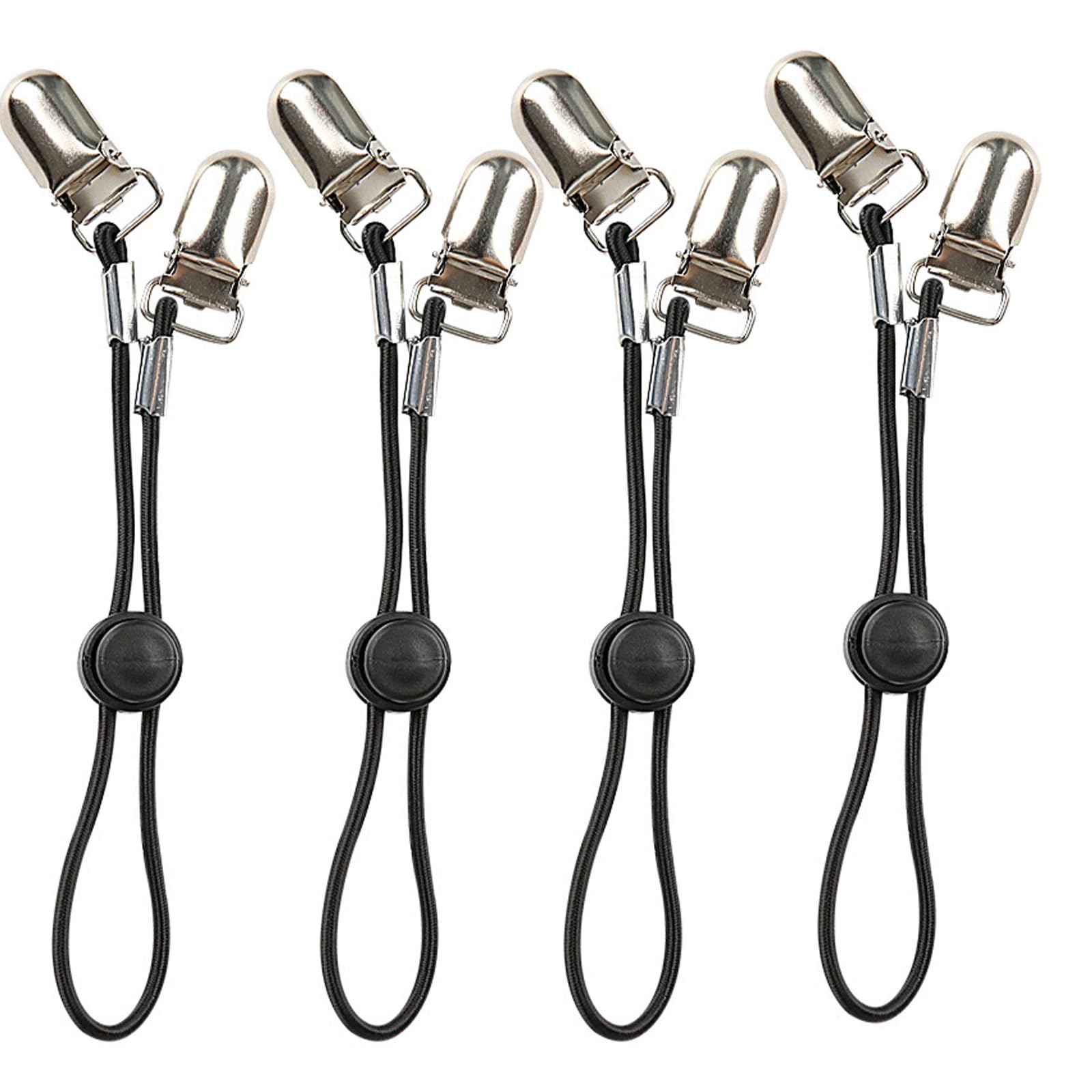 Buxuaaaa 4Pc Adjustable Bed Sheet Fasteners Clips for Secures Holding Sheets, Tablecloths, and Sofa Covers in Place with Nonslip Antislip Bed Sheet Clamps