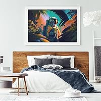 Vista 7 de Astronaut in The Jungle #Astronaut #Astronauts #Astronauta #Astronauta #Astronauta #Astronautas #Astronautas #Astronautcha - Rompecabezas de madera