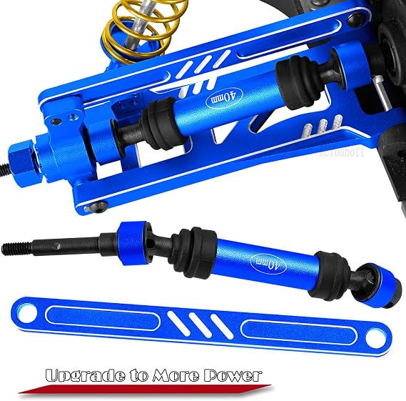 RC Upgrades Part for ECX 1/10 2WD Such as ecx Ruckus/Torment/Circuit,Aluminum RC Shock,Arms,Drive Shaft,Shock Tower,Caster Block,Steering Blocks,Rear Stub Axle Carriers,Links,Navy Blue