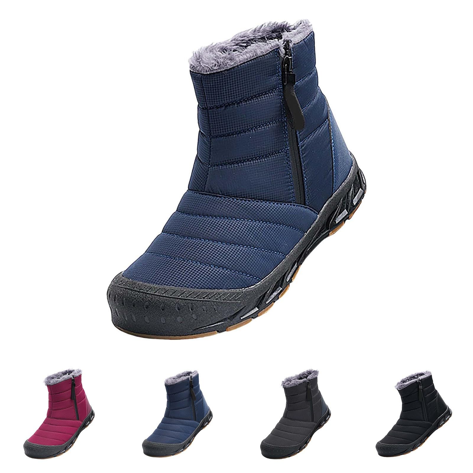 Schneeschuhe Herren Warm, Winterschuhe Herren Gefüttert, Wanderstiefel