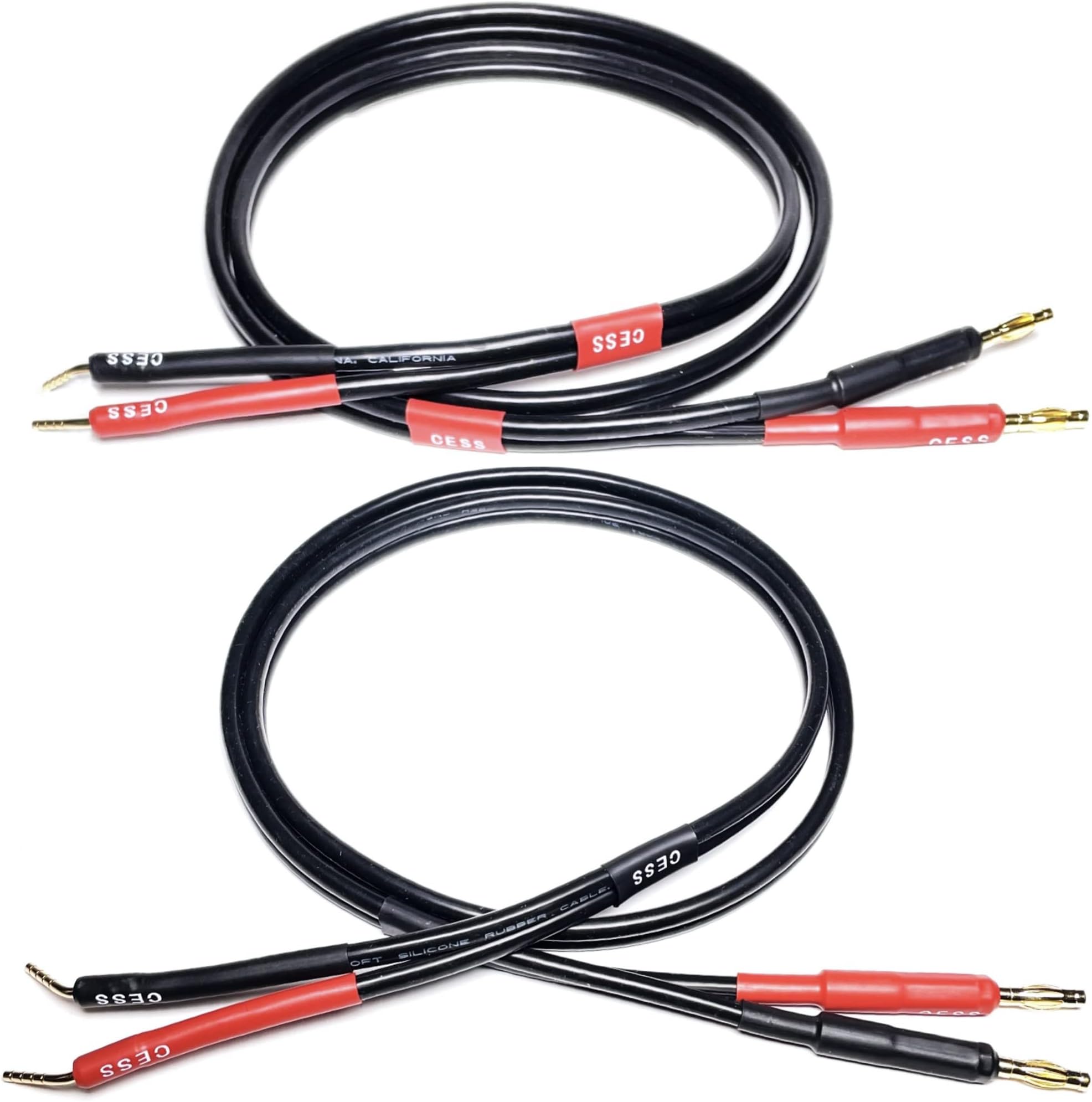 KK ZB-ZB 1 paar Set (Totaal 8-pins stekker) HiFi OFC